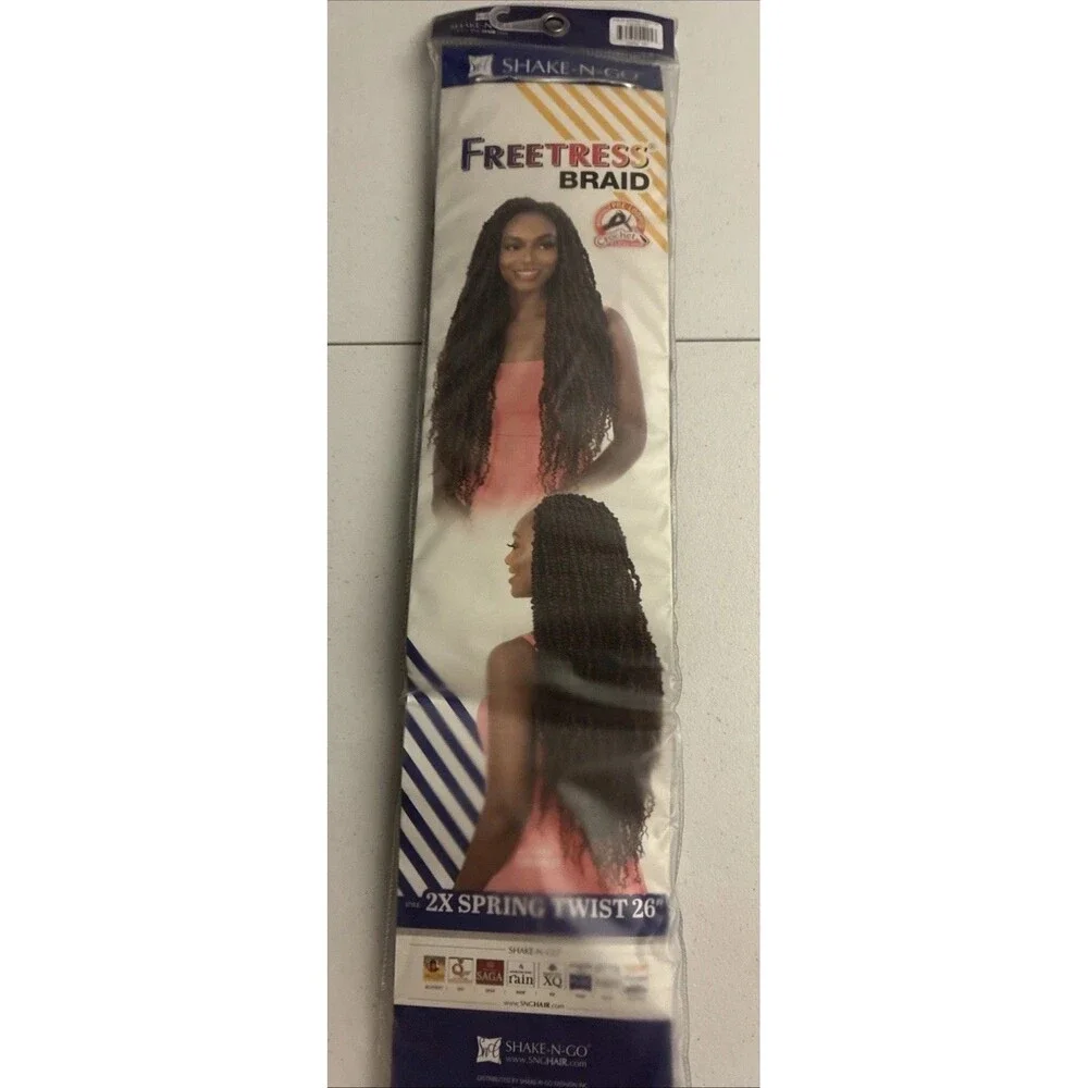 Freetress Synthetic Hair Extensions 2X SPRING TWIST 26
